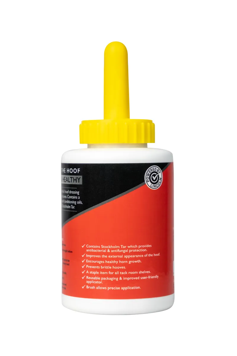 Lincoln Classic Hoof Oil With Reusable Bottle And Brush 450ml-2
